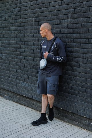 Remington All WORLD Gray — лонгслив с комфортом и универсальностью для города